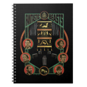 Fantastische Bestien Raum der Anforderung Grafik Notizblock