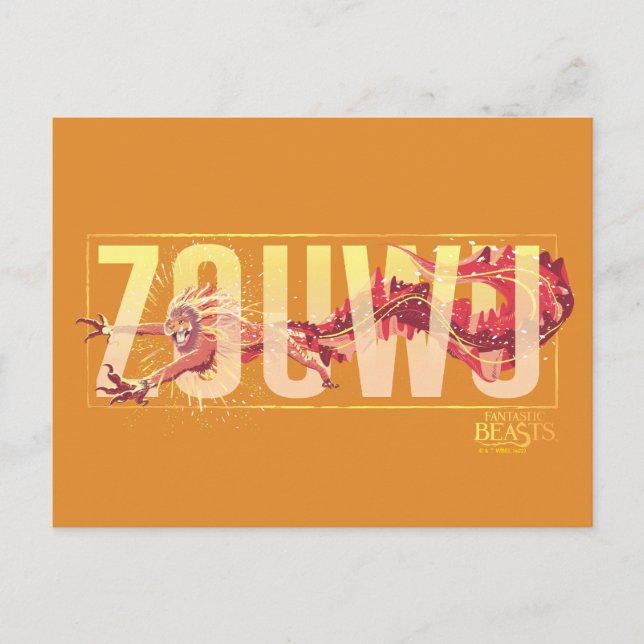 Fantastische Bestien Zouwu Postkarte (Vorderseite)
