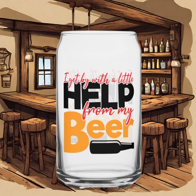 Fantastische Bier-Hilfe Dosenglas (Von Creator hochgeladen)