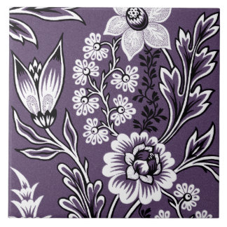 Fantastische Blume (Pflaume) Fliese