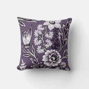 Fantastische Blume (Pflaume) Kissen