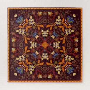 Fantastische Blume: Vintages Zierdesign
