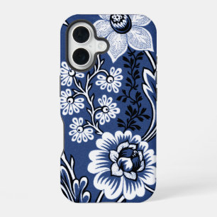 Fantastische Blumen (Blau) Fine Art iPhone 16 Hülle