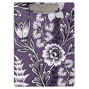 Fantastische Blumen (Pflaume) Fine Art Klemmbrett