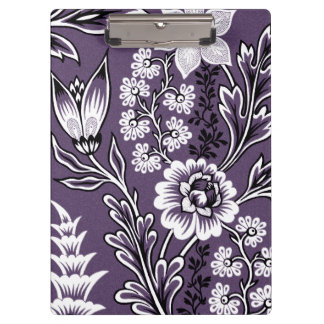 Fantastische Blumen (Pflaume) Fine Art Klemmbrett