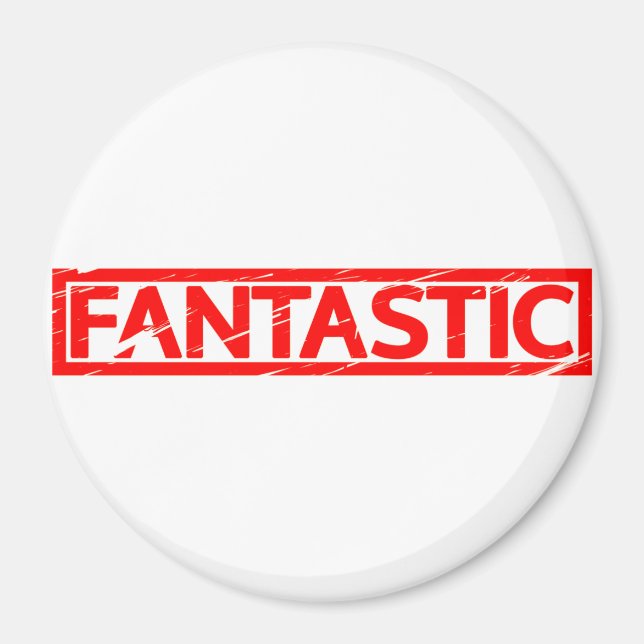 Fantastische Briefmarke Magnet (Vorne)