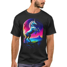 Fantastische Bunte Einhorn-Wildnis