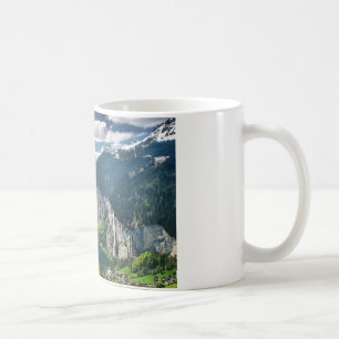 Fantastische die Schweiz-Alpen Kaffeetasse