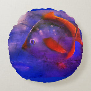 Fantastische Fanserie Rundes Kissen
