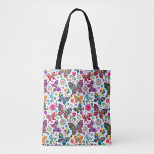 fantastische farbige Schmetterlinge Tasche