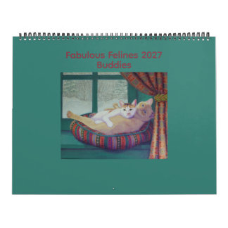 Fantastische Feliden 2027 Kumpels Kalender