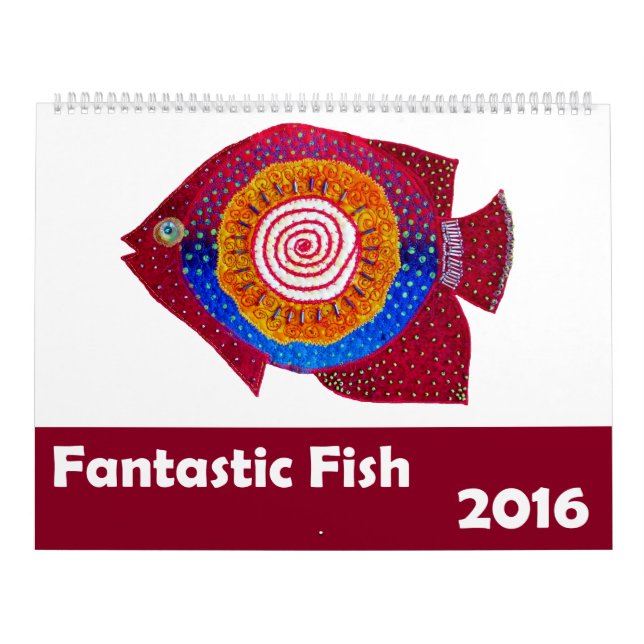 Fantastische Fische Kalender (Titelbild)