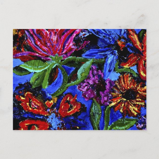 Fantastische Flora Postkarte (Vorderseite)