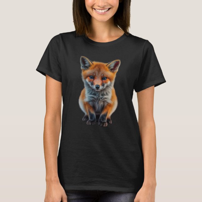fantastische Fuchsfrauen T-Shirt (Vorderseite)