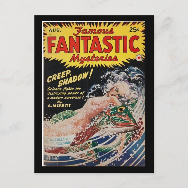 Fantastische Geheimnisse 42-07_Pulp Art Postkarte (Vorderseite)