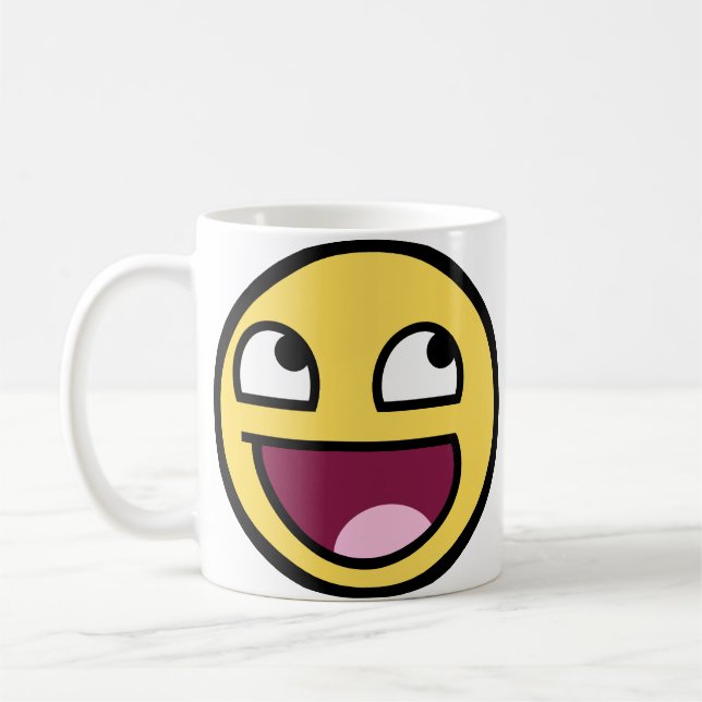 Fantastische Gesichts-Tasse Kaffeetasse (Links)
