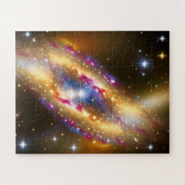 Fantastische Gold Blau und Rosa Spaß künstlerische