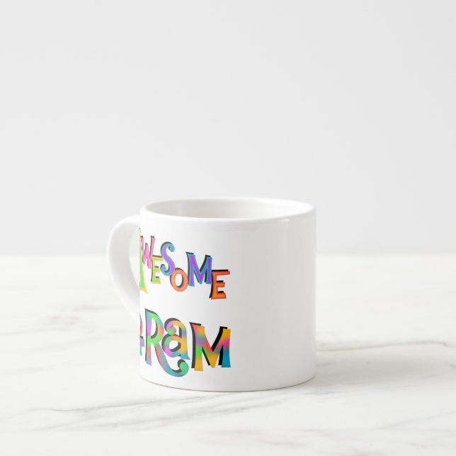 Fantastische Gramm-T - Shirts und Geschenke Espressotasse (Vorderseite Links)