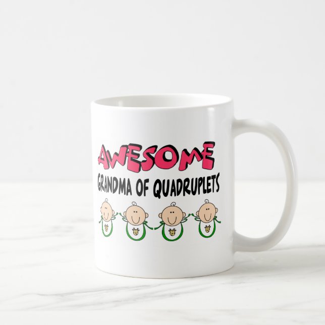 FANTASTISCHE GROSSMUTTER DER VIERERGRUPPEN KAFFEETASSE (Rechts)