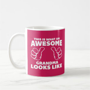 Fantastische Großmutter-lustiges Zitat Kaffeetasse