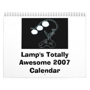 Fantastische Kalender 2007 der Lampe der total