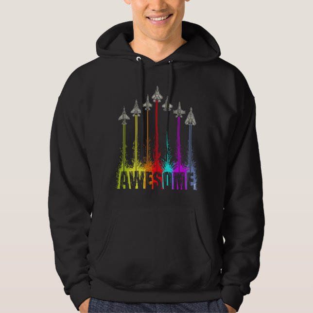 Fantastische Kämpferjets Hoodie (Vorderseite)