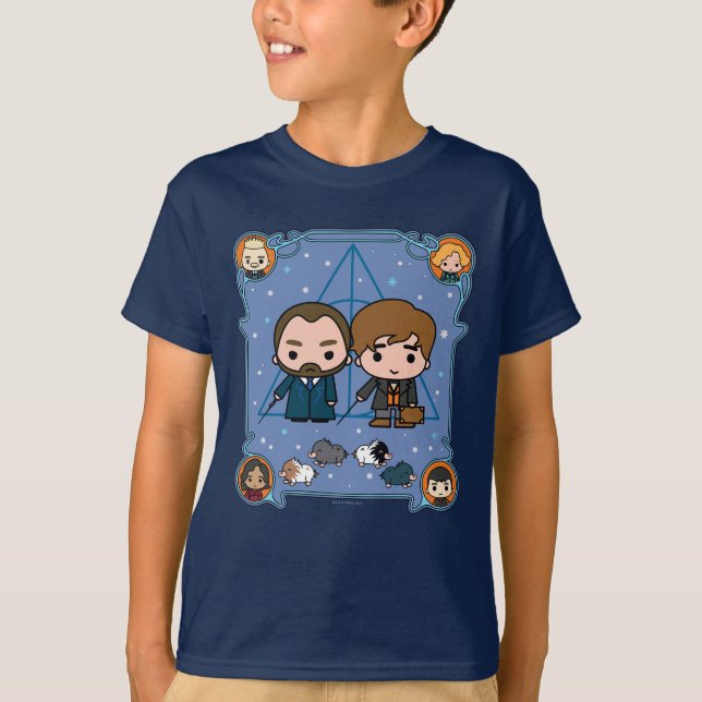 FANTASTISCHE KÄSTE: DIE VERBRECHEN VON GRINDELWALD T-Shirt (Vorderseite)
