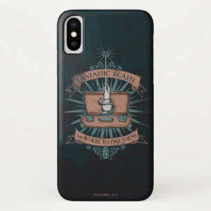 FANTASTISCHE KÄSTE UND WO SIE SIE FINDEN™ KARTE iPhone X HÜLLE