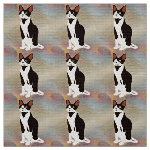 Fantastische Katze Stoff