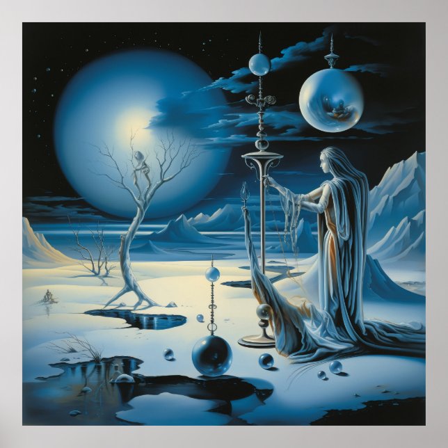 Fantastische Landschaften Poster (Vorne)