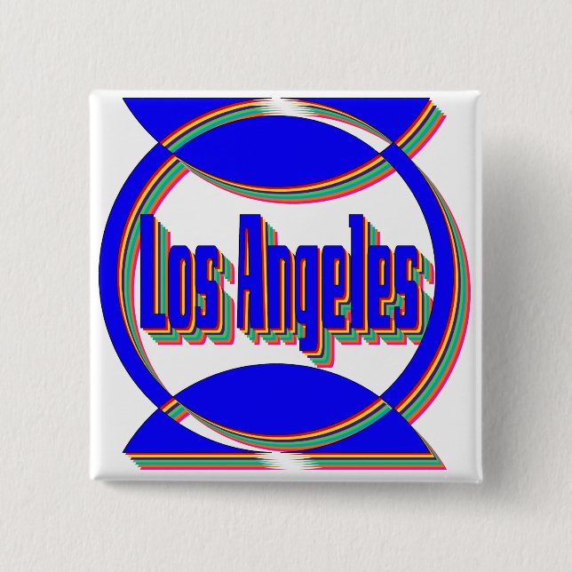 Fantastische Los Angeles 2 Taste Button (Vorderseite)