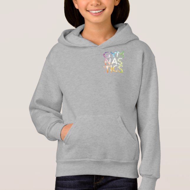 Fantastische Mädchen-Gymnastik-Shirts und Hoodie (Vorderseite)