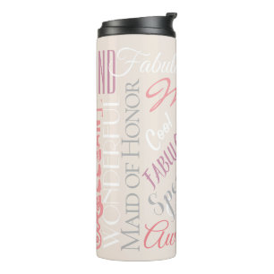 Fantastische Maid of Honor Personalisieren Sie Fab Thermosbecher