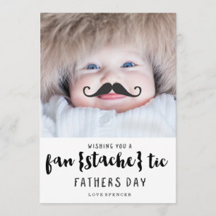 FANTASTISCHE MUSTACHE   VATER DAY CARD KARTE