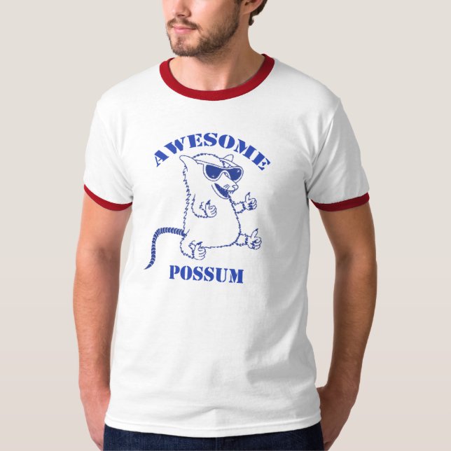 Fantastische Opossum-T-Shirts T-Shirt (Vorderseite)