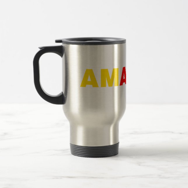 Fantastische Rennen-Reise-Tasse Reisebecher (Links)
