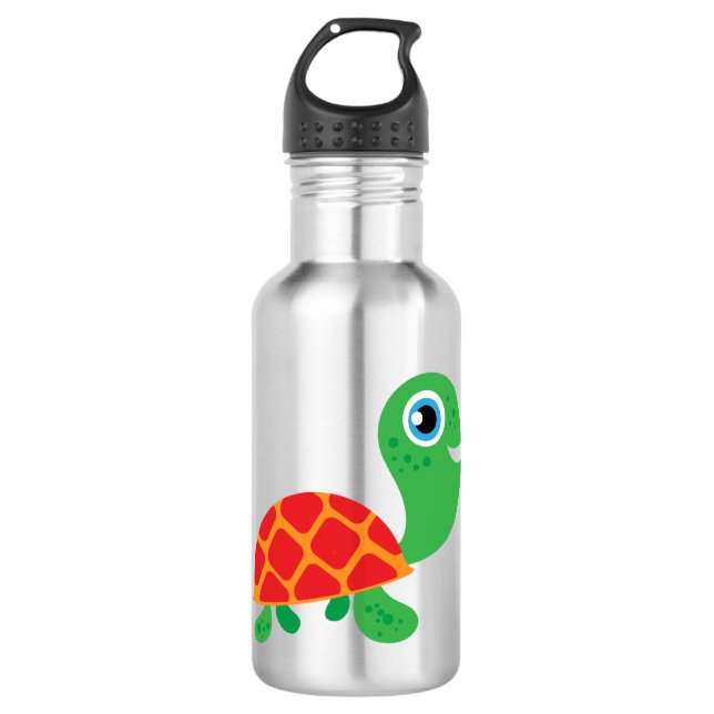 Fantastische Schildkröte Trinkflasche (Vorderseite)