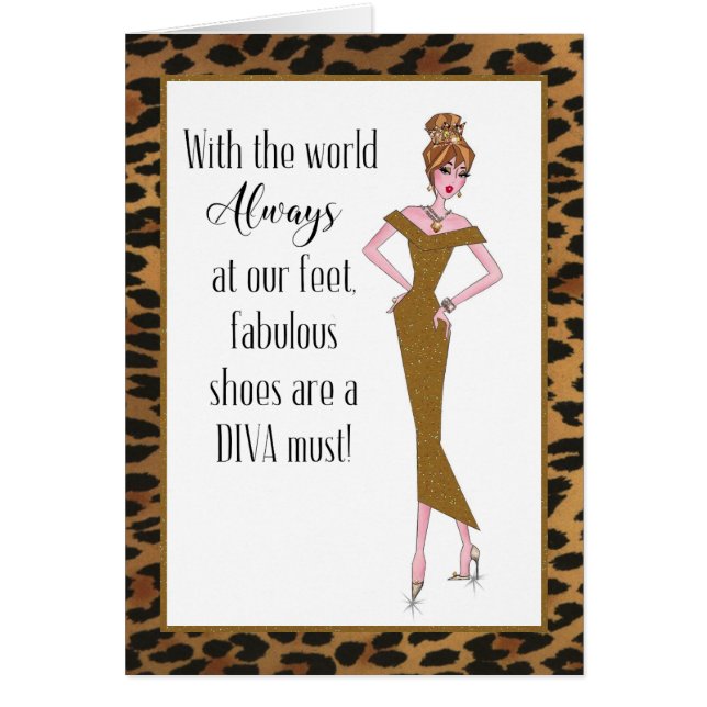 Fantastische Schuhe sind ein Diva Muss! (Vorne)