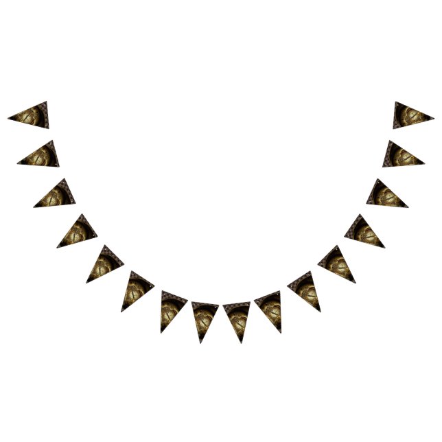 Fantastische steampunk Herzen Wimpelkette (Alle)