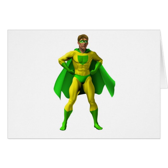 Fantastische Superhero-Illustration (Vorderseite (Horizontal))
