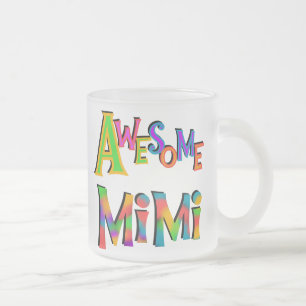 Fantastische T - Shirts Mimi und Geschenke Mattglastasse