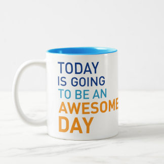 Fantastische TagesTasse Zweifarbige Tasse