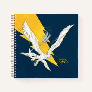 Fantastische Tiere Thunderbird Notizbuch