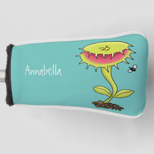 Fantastische Venus Fliegenfalle Pflanze Cartoon Golf Headcover
