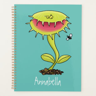 Fantastische Venus Fliegenfalle Pflanze Cartoon Planer