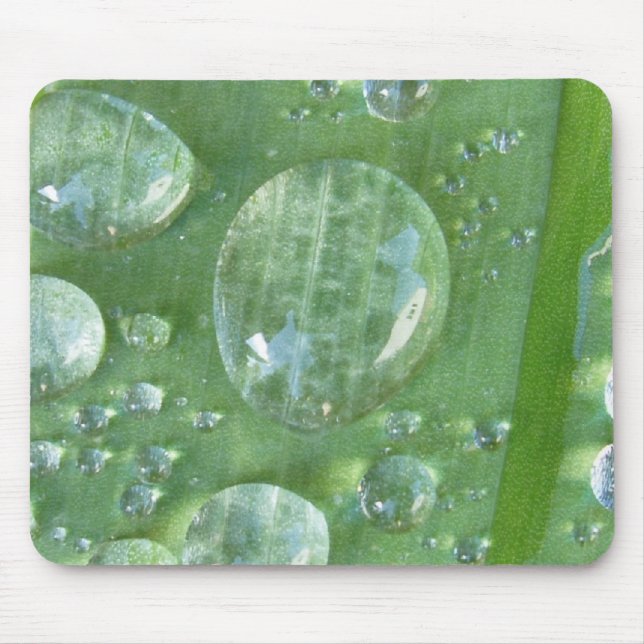 Fantastische Wasserperle Mousepad (Vorne)