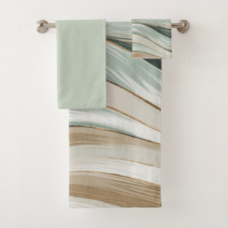 Fantastische Waves Badhandtuch Set