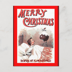 Fantastische Weihnachten Vintag Postkarte