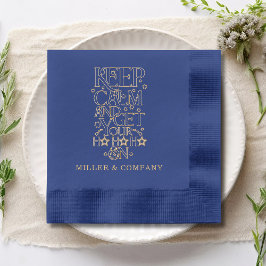 Fantastische Weihnachtsfeiertage Personalisiert Servietten Mit Folie