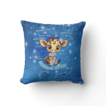 Fantastische Winter-Giraffe – Autismus-Bewusstsein